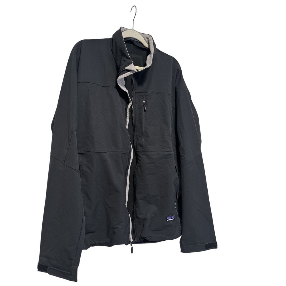 Patagonia Men's XXL Black Softshell Jacket - Picture 3 of 10